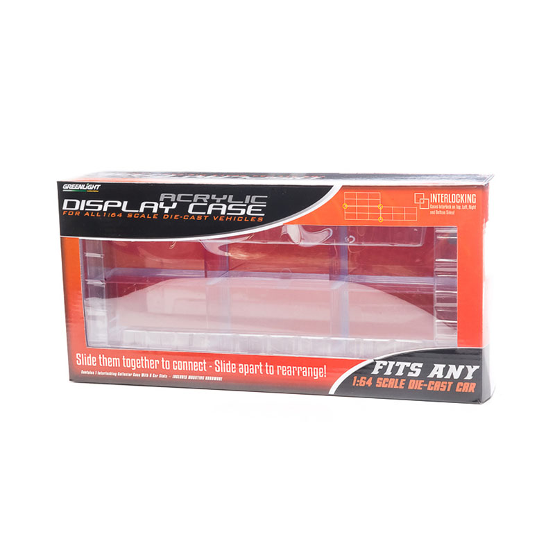 6-Car Connecting Acrylic Case