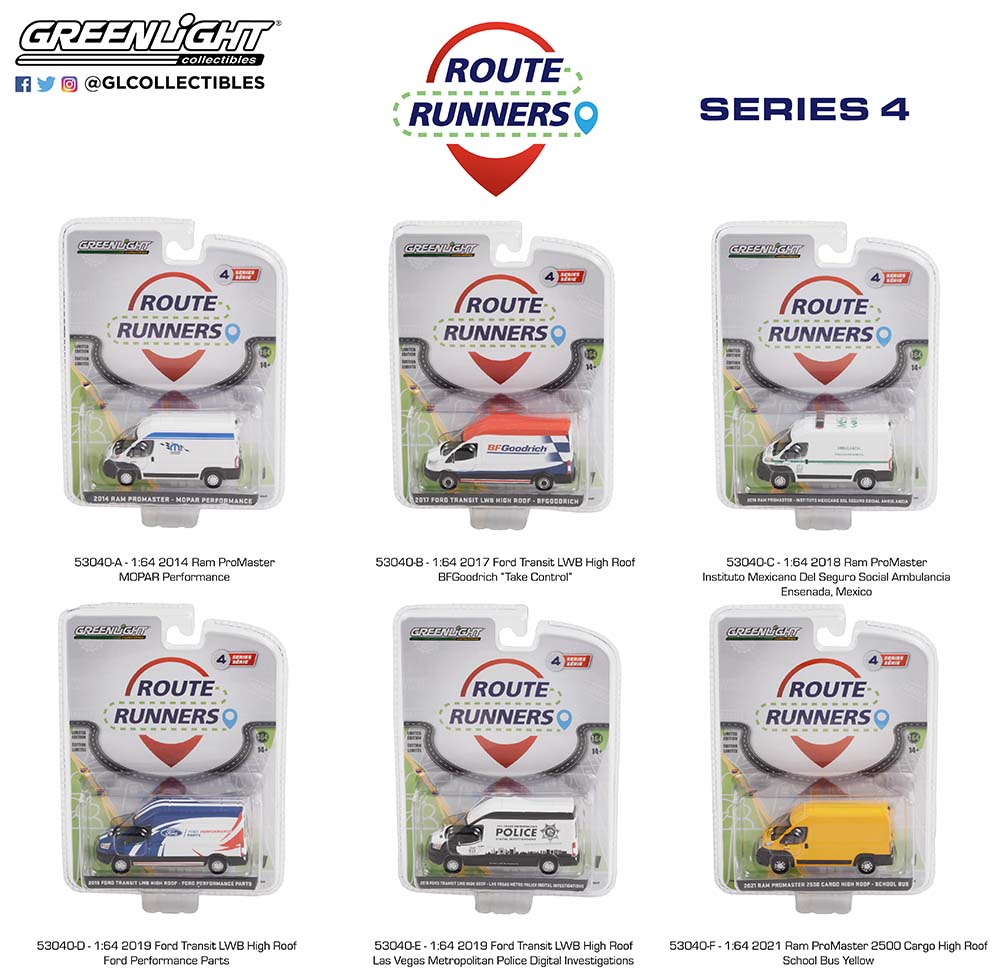 Promaster Process Route Runners Series 4 - High Roof (Ram ProMaster - MOPAR Performance ...