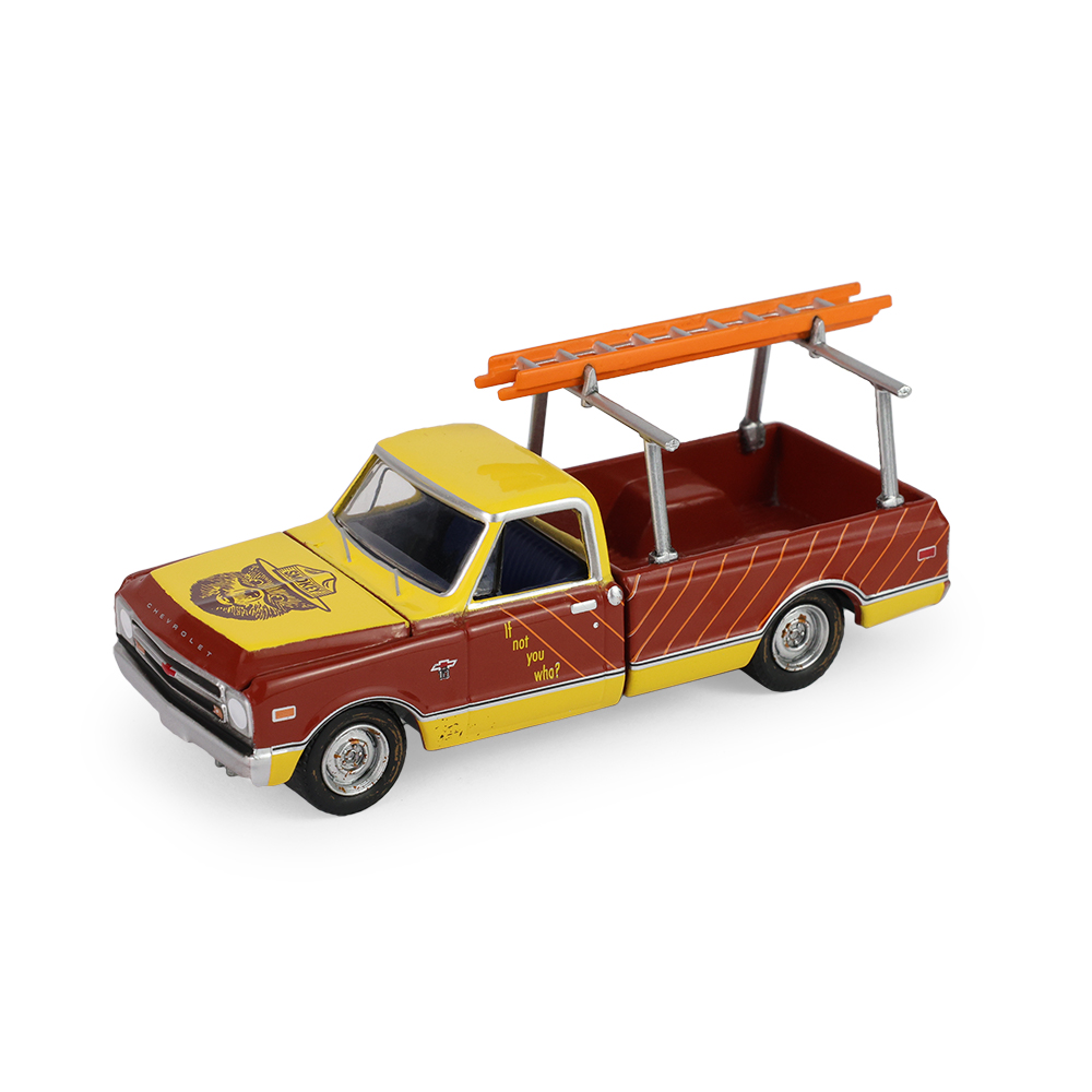 C-10 with Ladder Rack-Burned Timber
