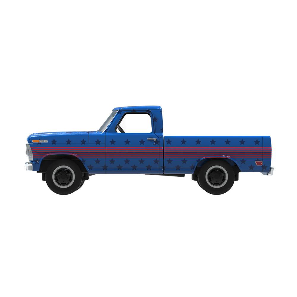 Norman Rockwell - 1969 Ford F-100 Truck USA 250 Tribute