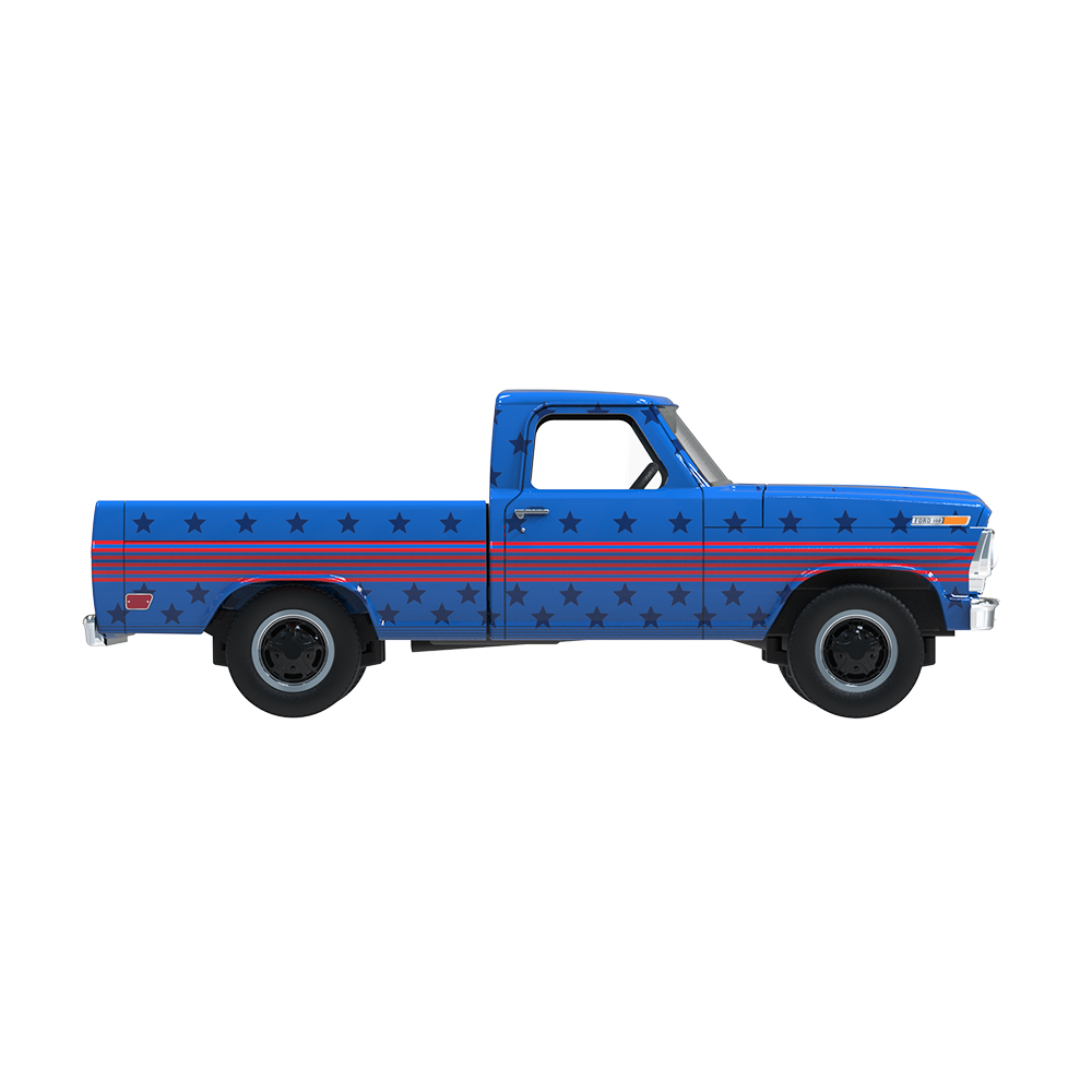 Norman Rockwell - 1969 Ford F-100 Truck USA 250 Tribute