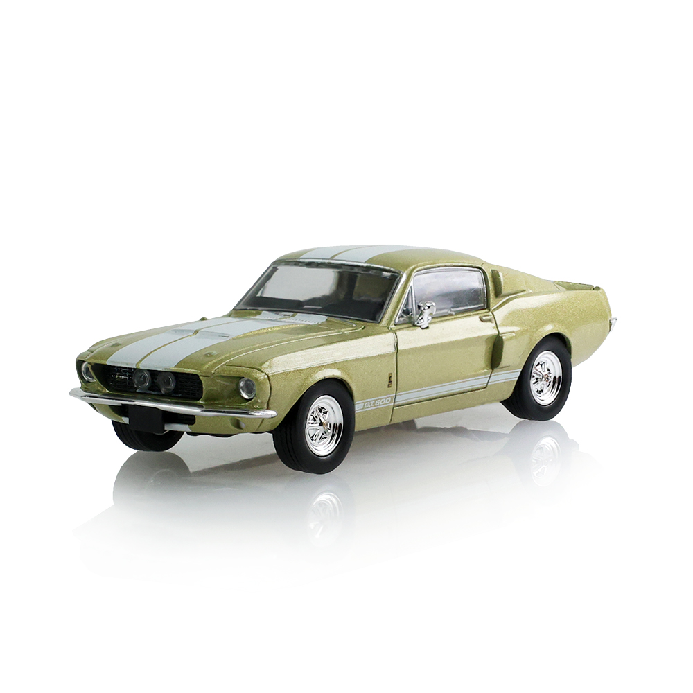 1967 Shelby GT-500 Fastback The Mustang Stampede Series - Lime Gold (New Tooling)