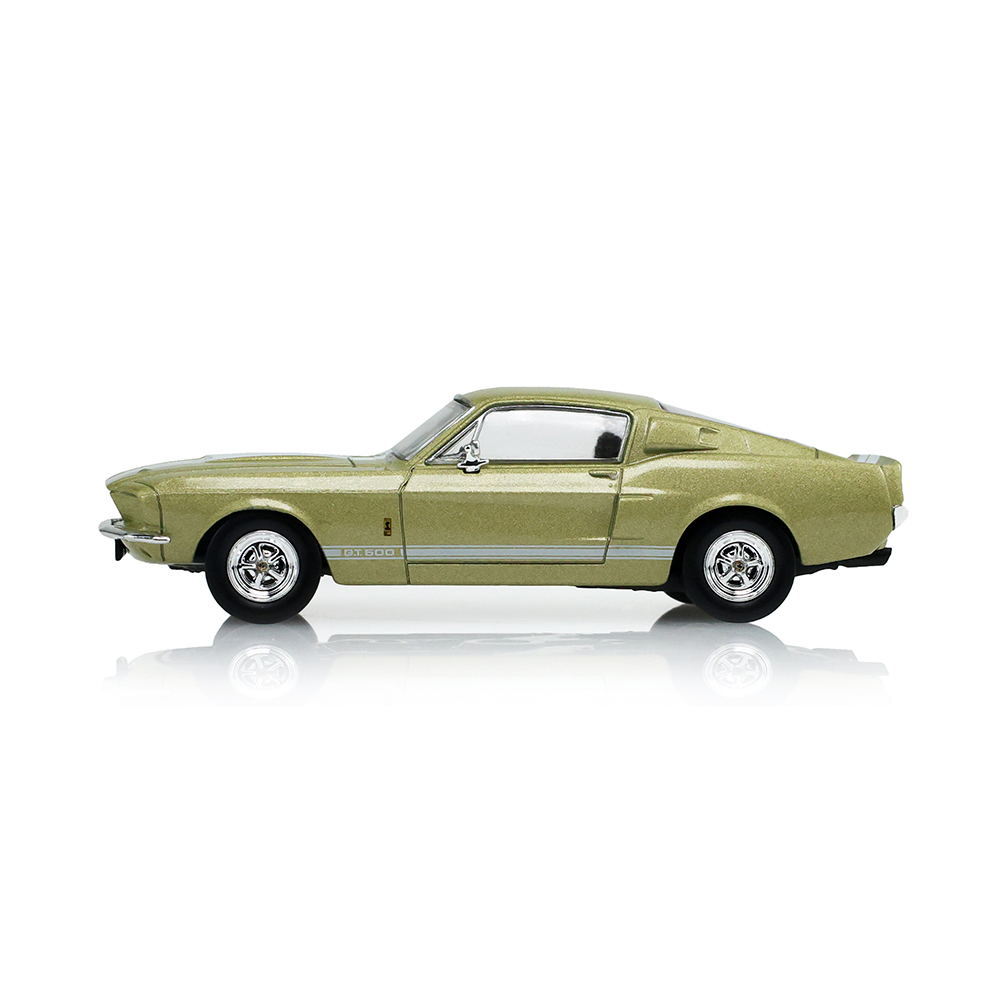 1967 Shelby GT-500 Fastback The Mustang Stampede Series - Lime Gold (New Tooling)