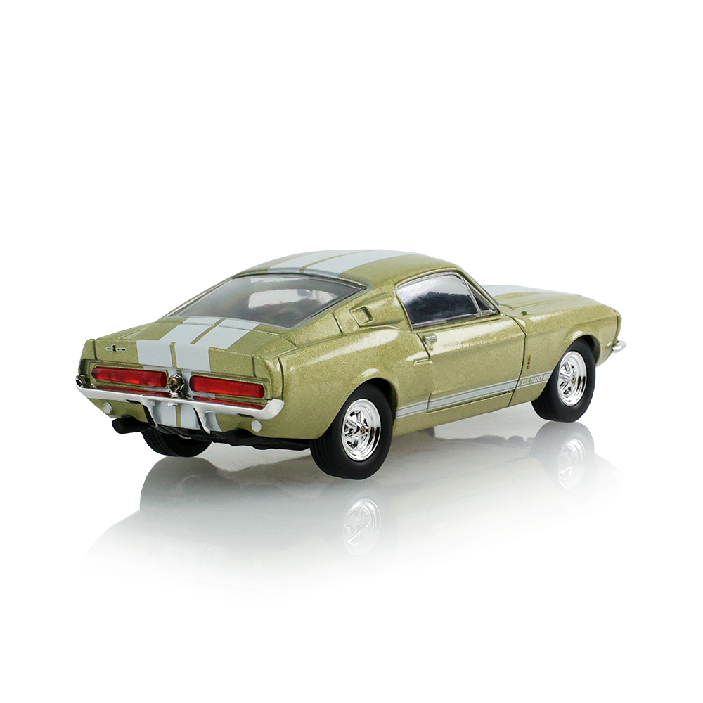 1967 Shelby GT-500 Fastback The Mustang Stampede Series - Lime Gold (New Tooling)