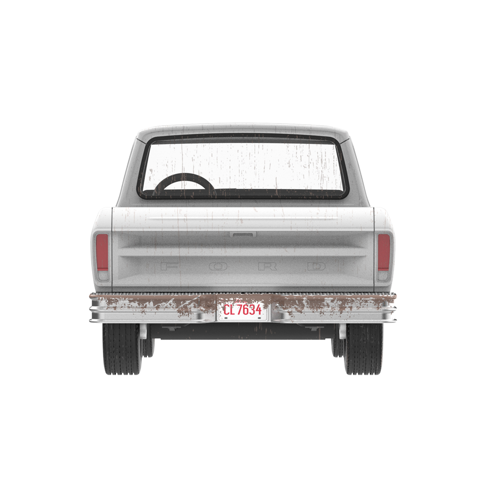 1973 Ford F-100 - White
