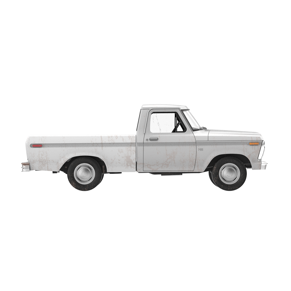 1973 Ford F-100 - White