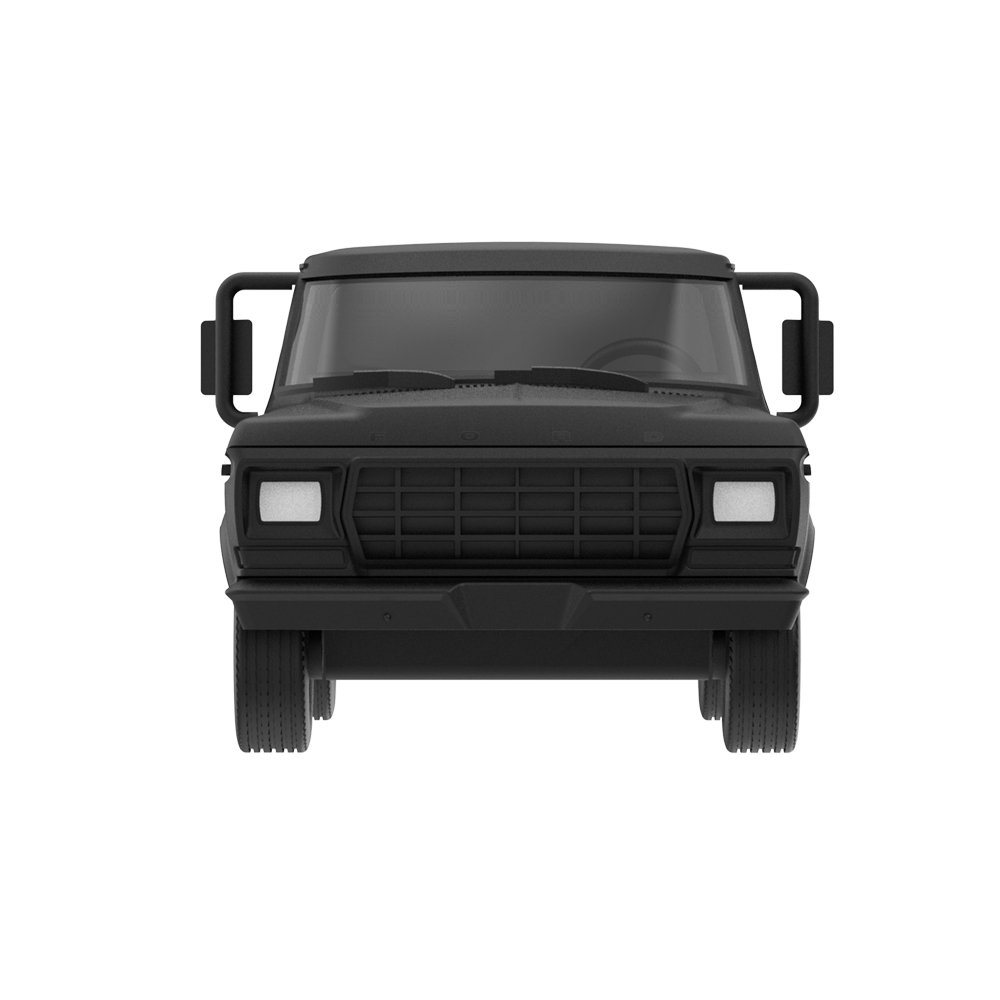 1979 Ford F-100 Custom Pickup - Matte Black