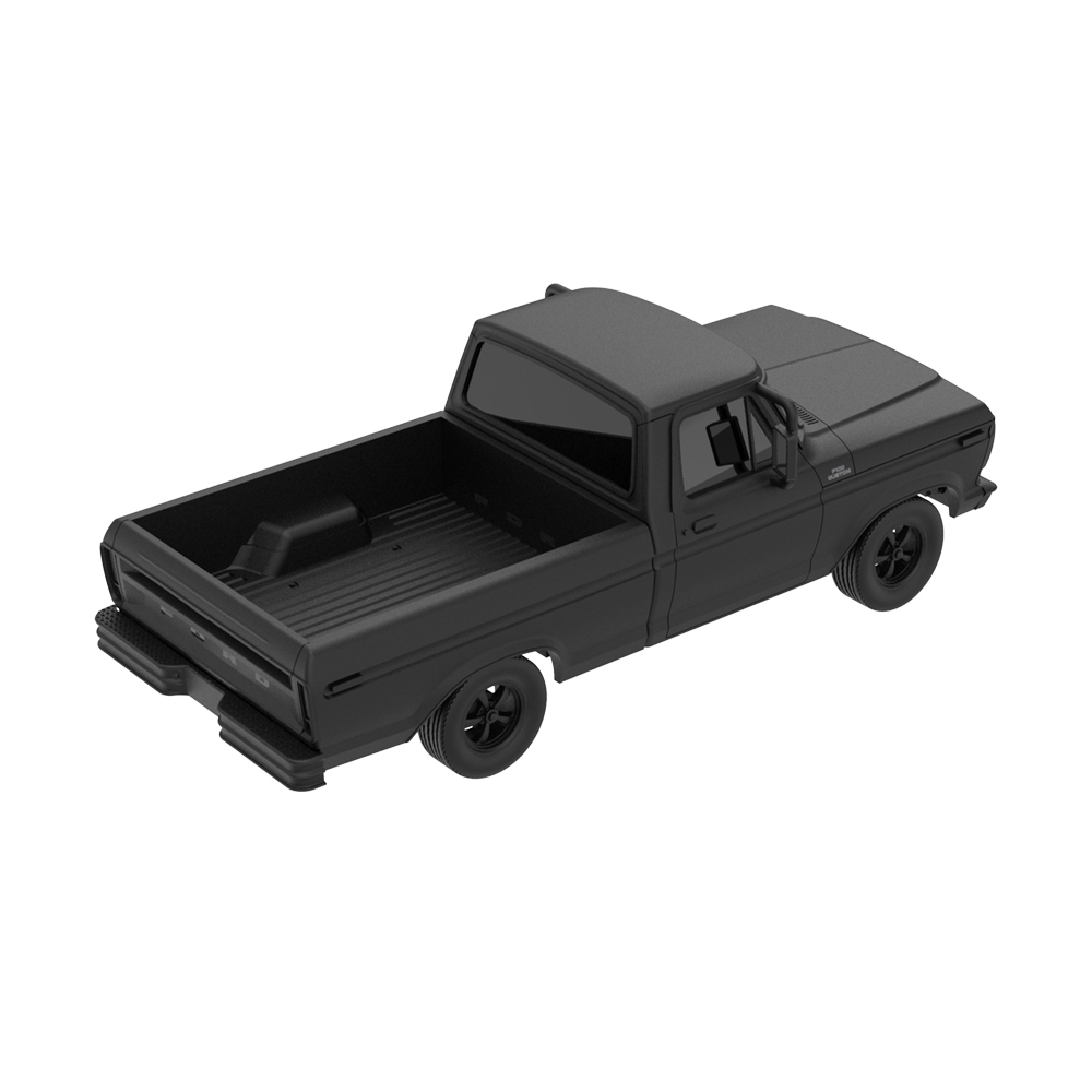 1979 Ford F-100 Custom Pickup - Matte Black