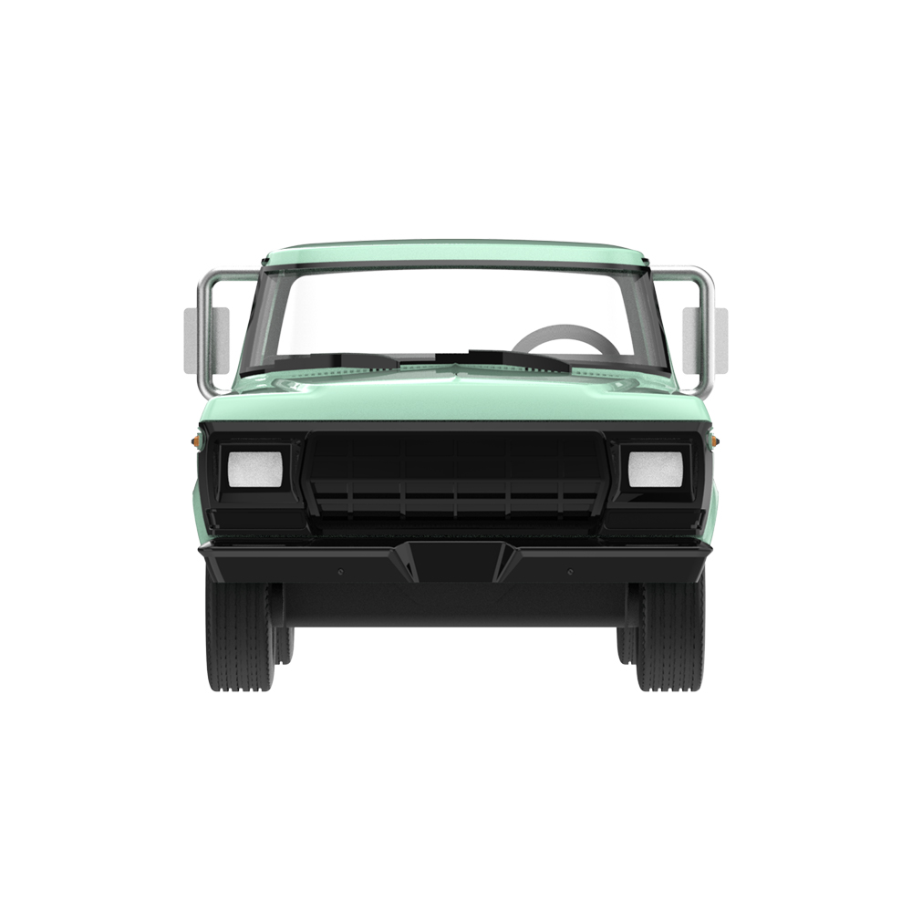 1979 Ford F-100 Ranger Pickup - Light Jade