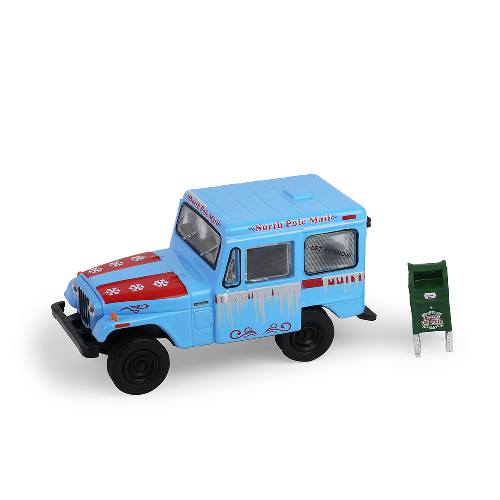 1974 Jeep DJ-5 U.S Mail Truck with Mailbox Accessory - Christmas 2025 Limited Edition (Hobby Exclusive)