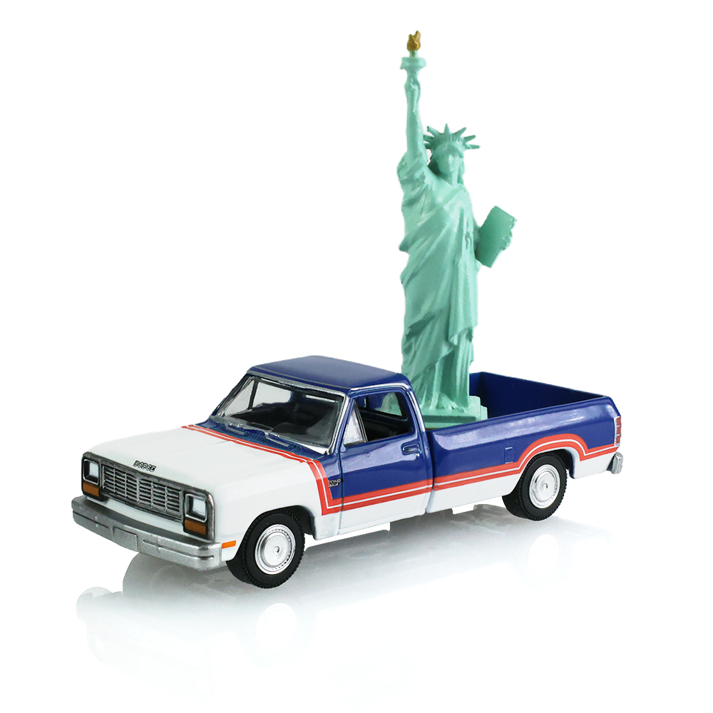 1981 Dodge Ram - America 250 Edition with Big Statue of Liberty Figurine (Hobby Exclusive)