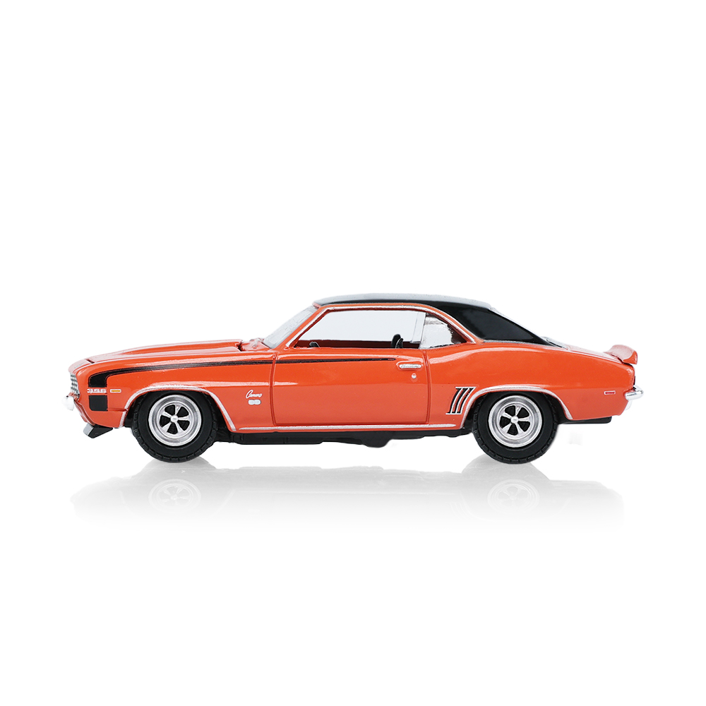 1969 Chevrolet Camaro SS 396 Restomod - Hugger Orange with Custom Wheels