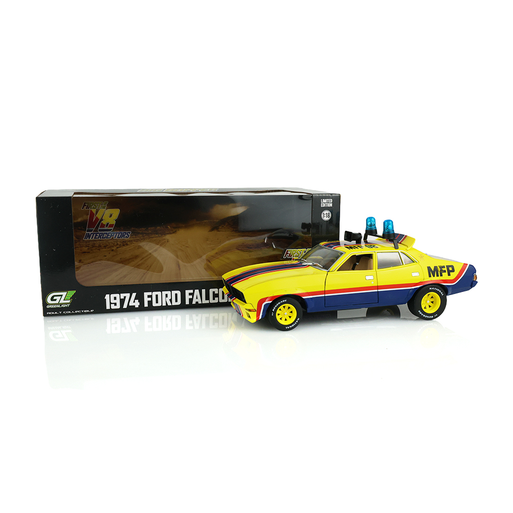 First of the V8 Interceptors (1979) - Roop and Charlie's 1974 Ford Falcon XB 4-Door Sedan M.F.P. #08 - Big Bopper XB Police Pursuit