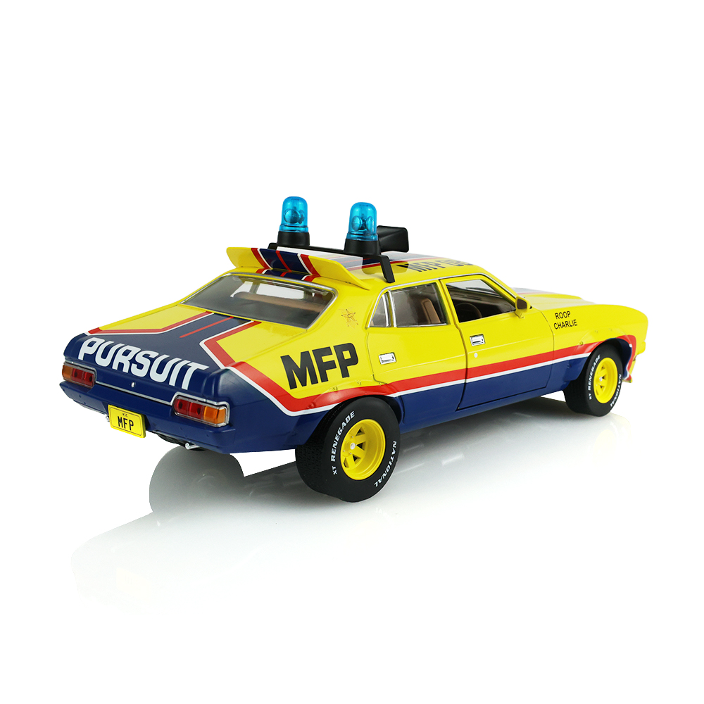 First of the V8 Interceptors (1979) - Roop and Charlie's 1974 Ford Falcon XB 4-Door Sedan M.F.P. #08 - Big Bopper XB Police Pursuit