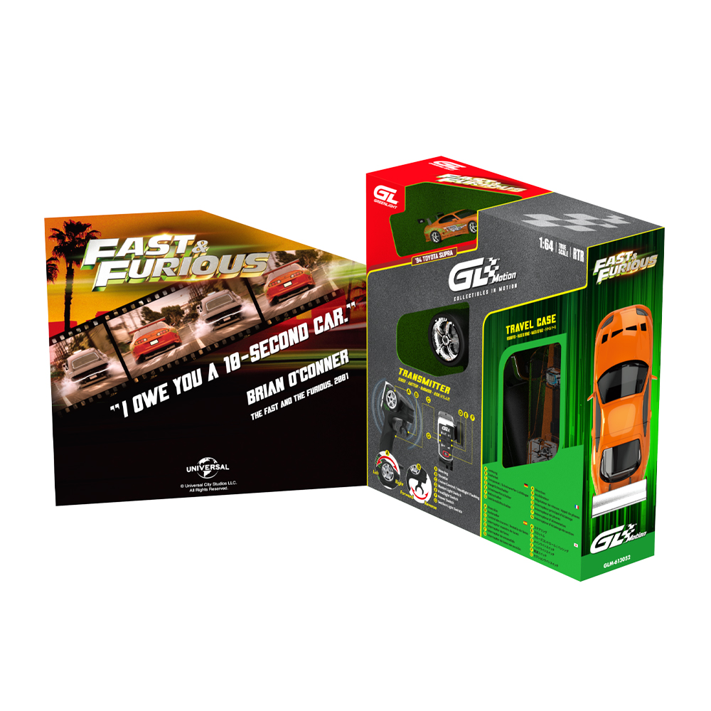 The Fast & the Furious "Brian's Supra" Combo set
