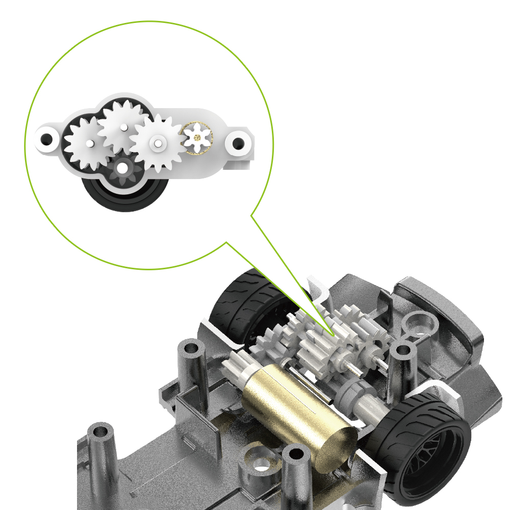 Patent gear ratio design & DigitalProportion throttle