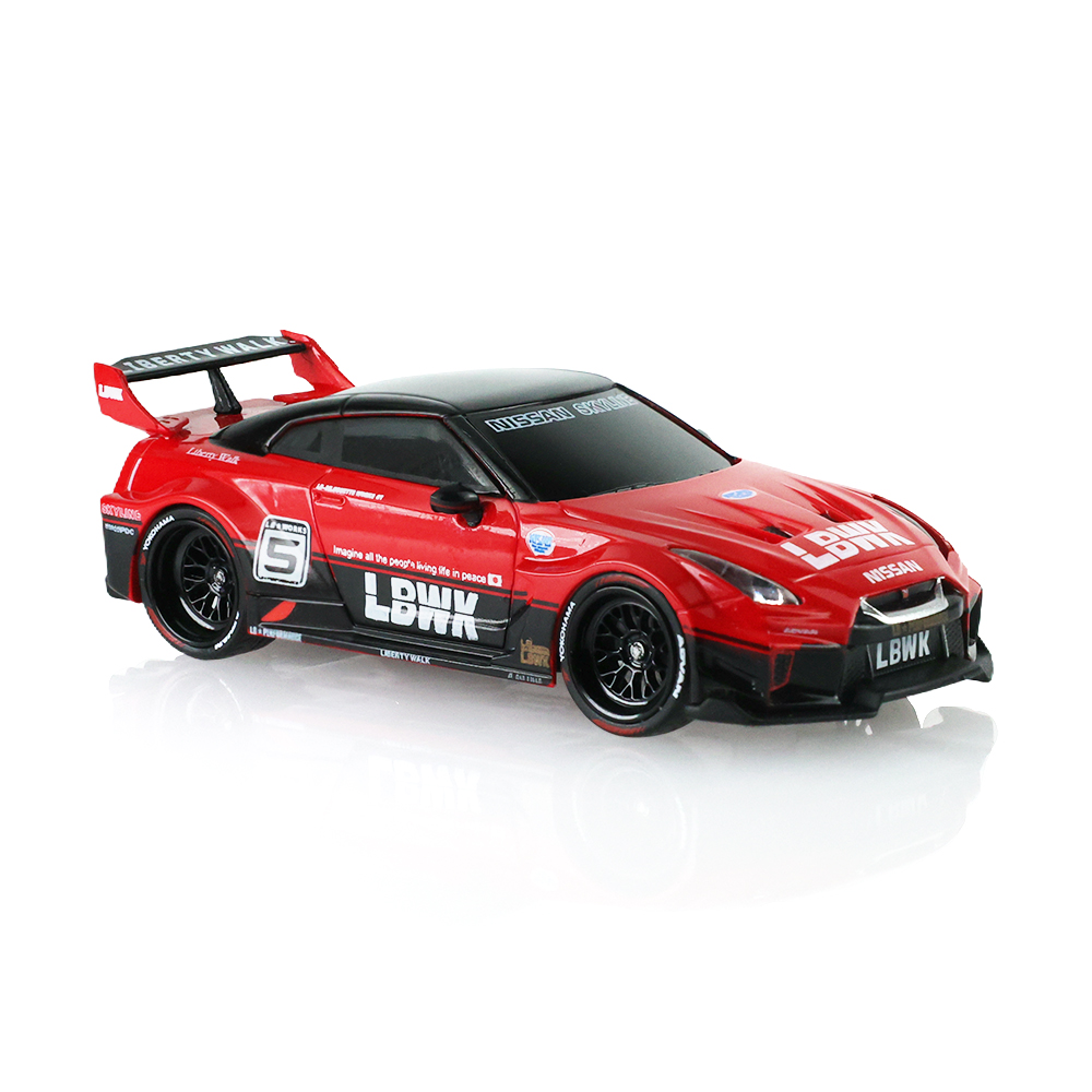 LB-Silhouette Works GT 35GT-RR Version II - Red & Black