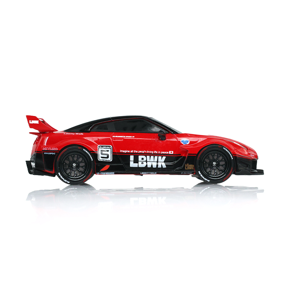 LB-Silhouette Works GT 35GT-RR Version II - Red & Black