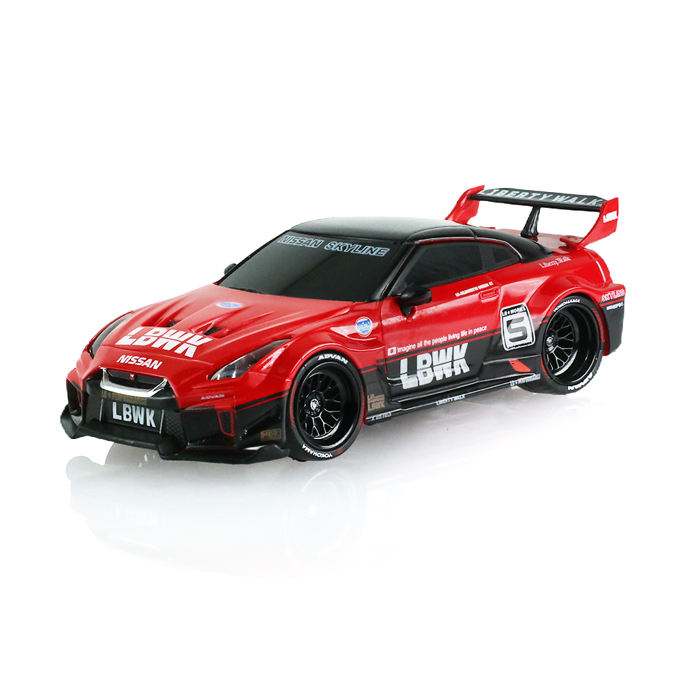 LB-Silhouette Works GT 35GT-RR Version II - Red & Black