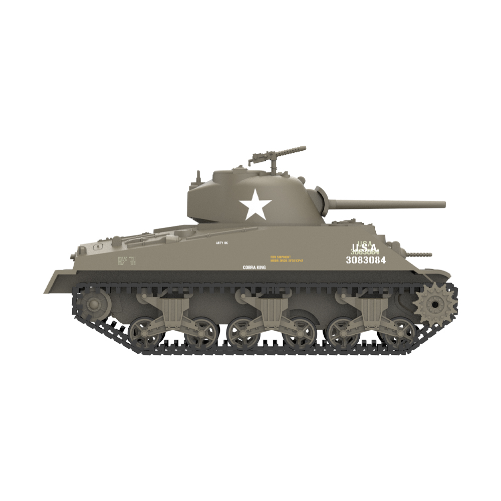 1941 M4 Sheman Tank - U.S. Army World War ll Solid Pack 