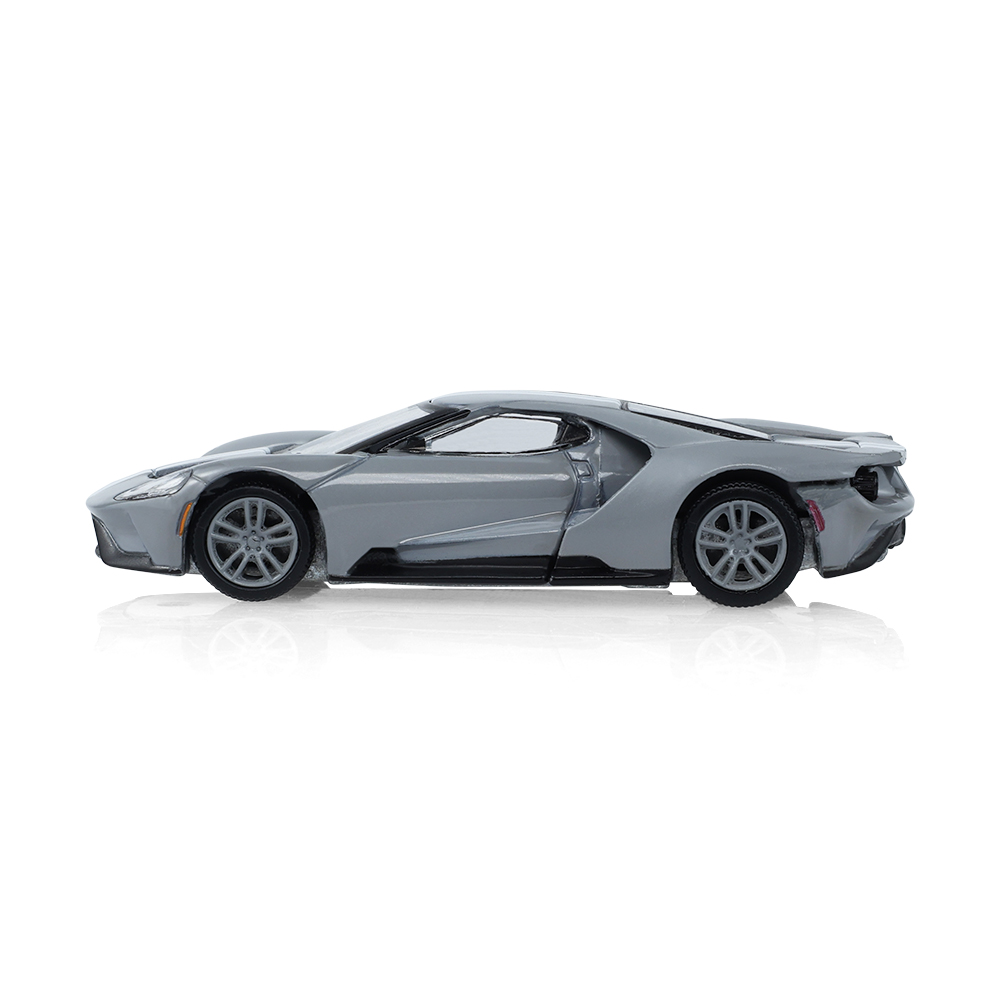 2014 International Durastar 4400 with 2017 Ford GT – Liquid Grey with White Stripes