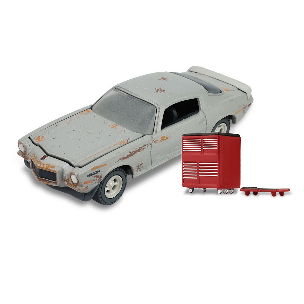 1970 Chevrolet Camaro – Cortez Silver - Unrestored with Tool Box and Creeper