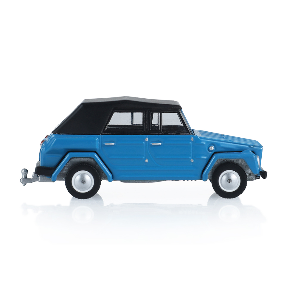 1980 Volkswagen Type 181 - Blue with Soft Top Up with Windows and Roll Cage